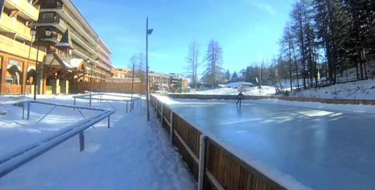 Studio Chaleureux A Uvernet Fours 25M² Avec Vue Montagne Exterior foto